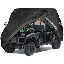 NEVERLAND Waterproof Utility Vehicle Cover For Kawasaki Mule 4000 4010 3000 3010