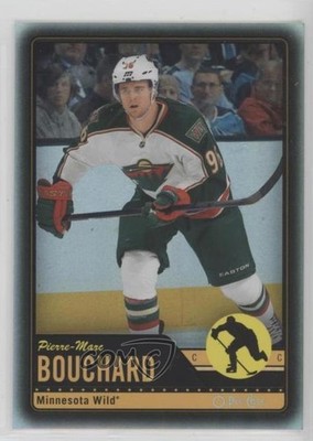 2012-13 O-Pee-Chee Black Rainbow Foil 54/100 Pierre-Marc Bouchard #343 z7j