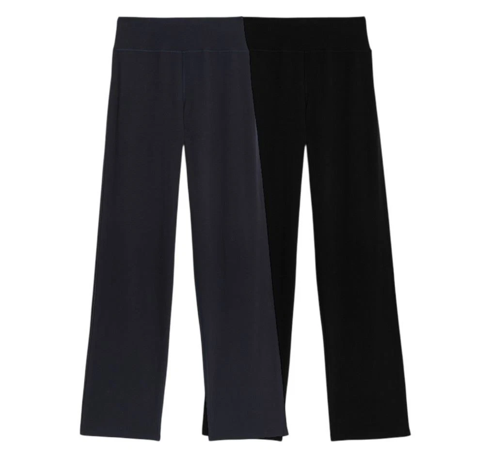 M&S Straight Trouser Jogger Goodmove Satin Side Cotton Rich Pants Bottoms