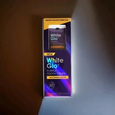 White Glo Purple Tooth Toner Whitening Serum Instant Colour Corrector