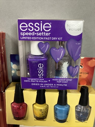 Nail Polish Sephora OPI Essie LA Colors Gel Lot Of 44 Total Bottles - Picture 9 of 13