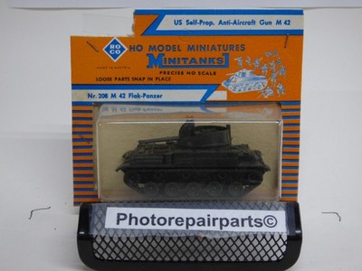 Roco Minitanks (Used) 1/87 Modern US M-42 Self Propelled Twin 40mm AA Lot #7087 