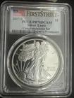 2017-S Proof American Silver Eagle Congratulations First Strike PCGS PR70
