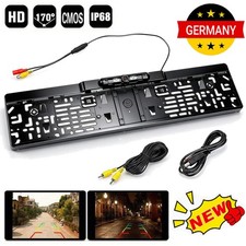 170° IR Auto Rückfahrkamera Nachtsicht Kamera Nummernschild Kennzeichen Halter ~