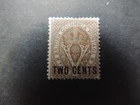 1868 British Columbia 2c Brown SG28 Mounted Mint