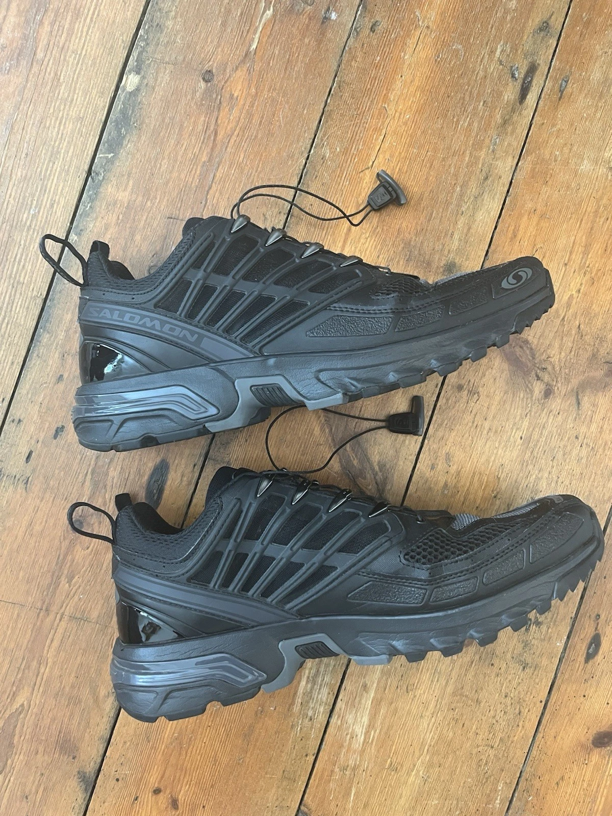 SALOMON ACS Pro Advanced nero e asfalto (UK 11.5 EU 46 2 3)