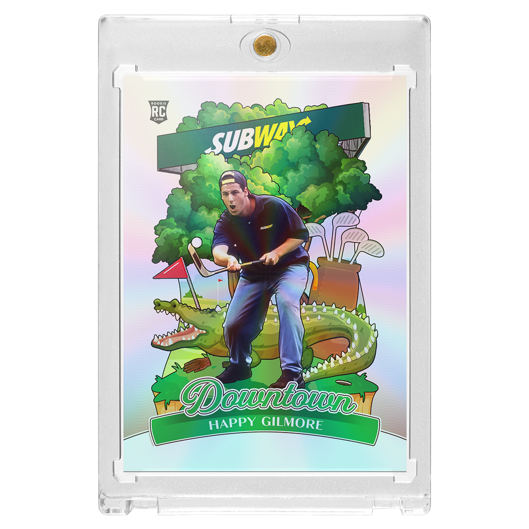 ◆USオリジナル◆Joey Gilmore◆Get All You Want Custom Happy Gilmore x Adam Sandler Holo Golf Series Downtown