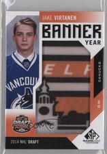 2016-17 SP Game Used Banner Year Draft Year 2014 Jake Virtanen #BD14-JV au7