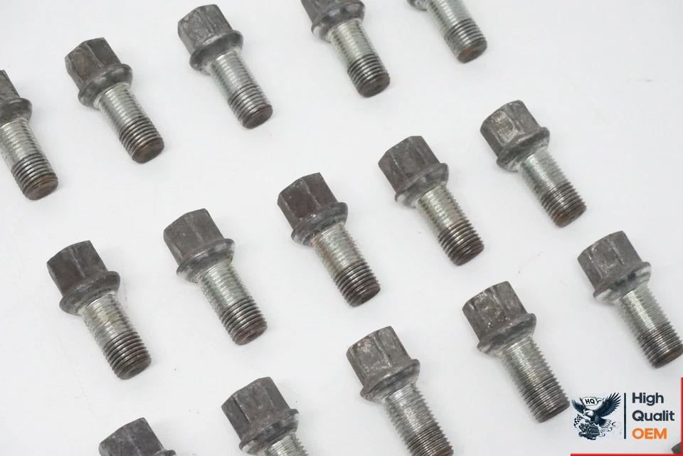 2012-2018 AUDI A6 QUATTRO FRONT OR REAR WHEEL RIM LUG NUT BOLT SET OF 20 OEM - Image 3 of 4