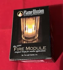 THE LIGHT GARDEN MINI FLAME ILLUSION FIRE MODULE 571022 (NIB)