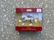 New Breyer Horse Christmas Holiday Ornament #700649 Virgil Gypsy Vanner Unicorn