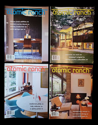 Atomic Ranch Magazine 2013 Complete Year 4 Issues 37 38 39 40