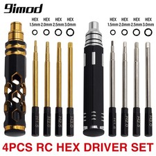 RC Hex Driver Set Hex Allen Screwdriver Kit 1.5mm 2.0mm 2.5mm 3.0mm Repair Tools
