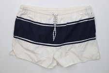Vintage 90s Streetwear Mens Large Faded Color Block Lined Shorts Swim Trunks