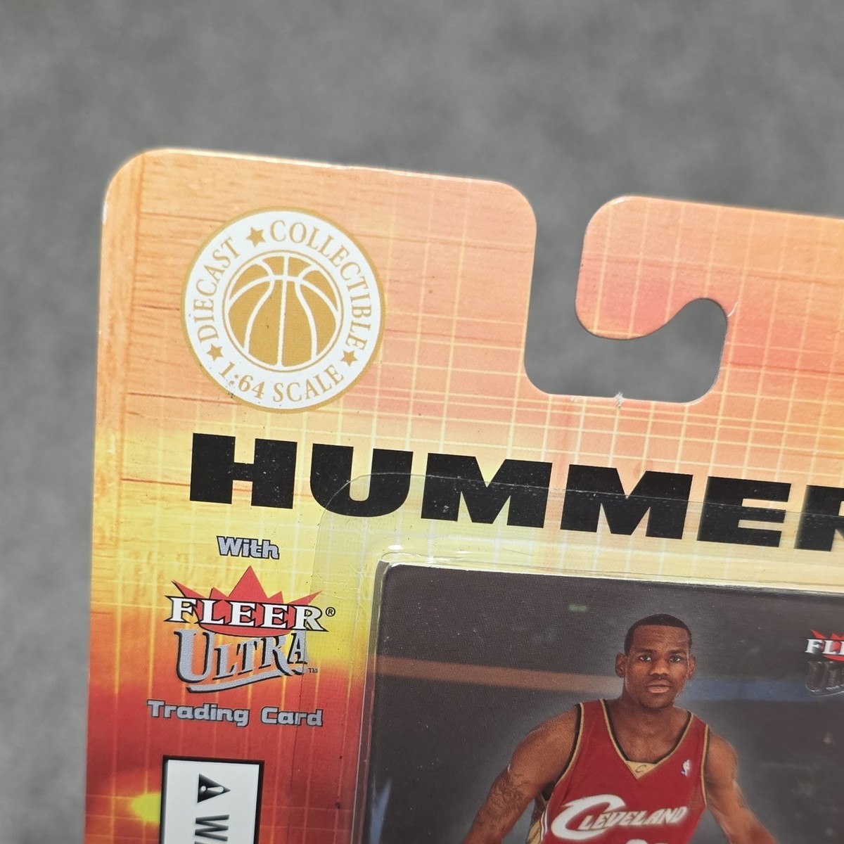 Fleer Ultra Hummer H2 1:64 Diecast Car NBA Cavaliers 2004 LeBron