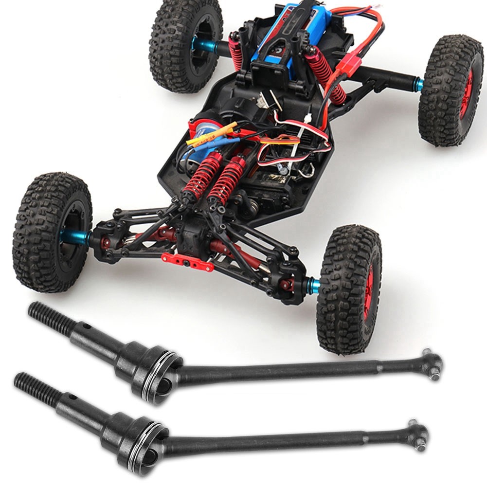 2pcs Front Drive Shaft For WLtoys 1/12 RC Car - Aluminum Alloy Easy To Use