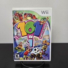 101-in-1 Party Megamix (Nintendo Wii, 2009) with Manual