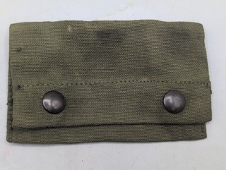 WWII/2 US Army early war style like WWI first aid kit pouch J.Q.M.D. 1942 dated