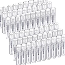 Fandamei Mini Spray Bottle, 60PCS 2Ml Mini Clear Plastic Spray Bottle Empty