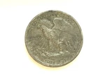 Circulated Walking Liberty Silver Half Dollar - Rough Circulated Shape