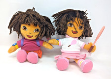 NEW Ty Original Dora That Explorer The Beanie Baby Collection lot of 2 Tennis
