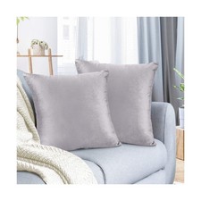 Nestl Throw Pillow Covers, Cozy Velvet Decorative Outdoor Pillow Covers 16 x ...