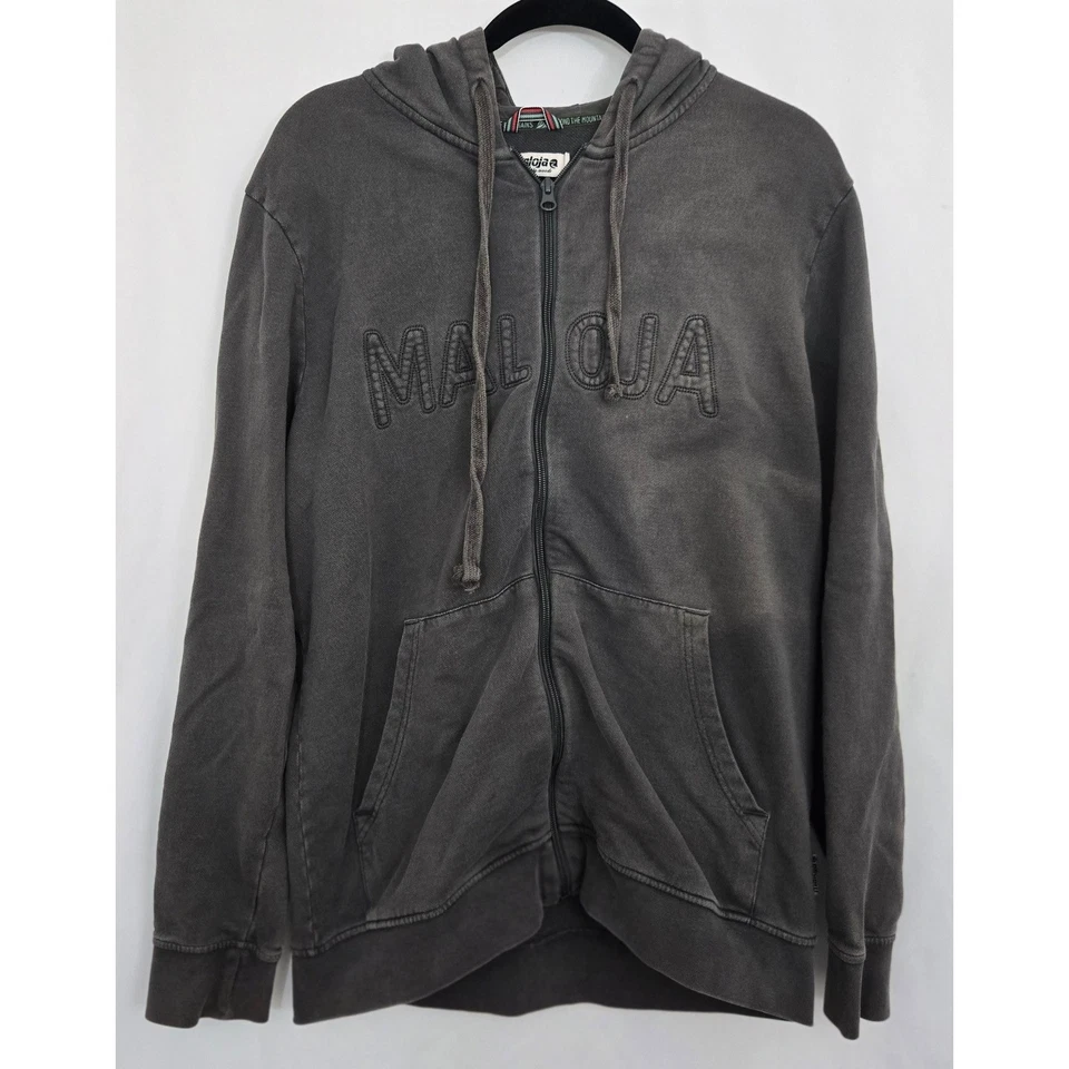 MALOJA SAMPLE Sudadera con Capucha Cremallera Completa M Desvanecido Desvanecido Aire Libre Ciclismo Soul Woods Foto 2 de 4