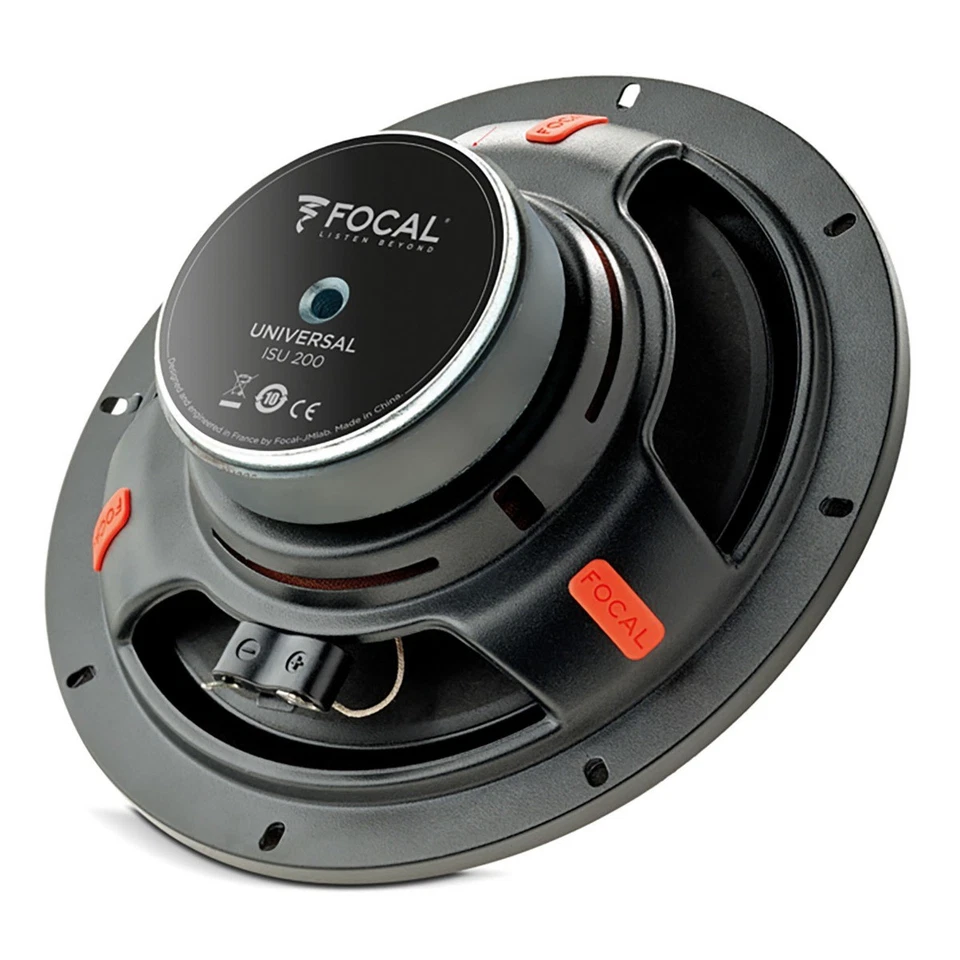 20cm/8 Zoll 2-Wege Kompo-Lautsprecher 80W RMS 4Ohm, Einbautiefe: 63,5 mm - Bild 4 von 4