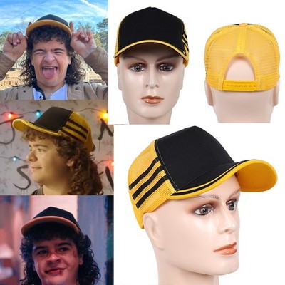 Dustin Henderson Cosplay Hat The Hellfire Club Cap Halloween Party Accessories