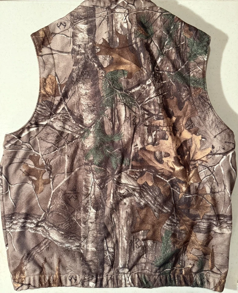 Red Head Camo Hunting Vest Fowl Pockets Men's L - Image 2 of 4