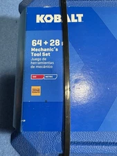 Kobalt 4890591 - 92 Piece Mechanic's Tools Set SAE and Metric Polished Chrome