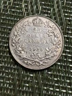 1920 Canada 25 Cents Silver Coin