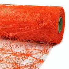 SIZOWEB 20 CM X 25 M Décoration de Table Bande Chemins Mariage Orange - 8280