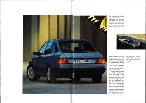 Mercedes-Benz W124 Saloon 1990-1992 UK Market Brochure 200 230 260 300 250D - Picture 3 of 3