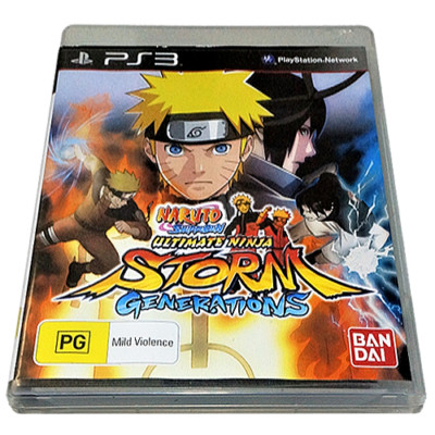 Naruto Shippuden: Ultimate Ninja Storm Generations Sony PS3 (No Card)