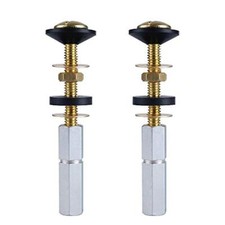 2 Pack Toilet Tank to Bowl Bolt Kits Heavy Duty Bolts Toilet Bolts for Tank S...