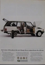 1993 Range Rover Print Ad; "Just some of..."