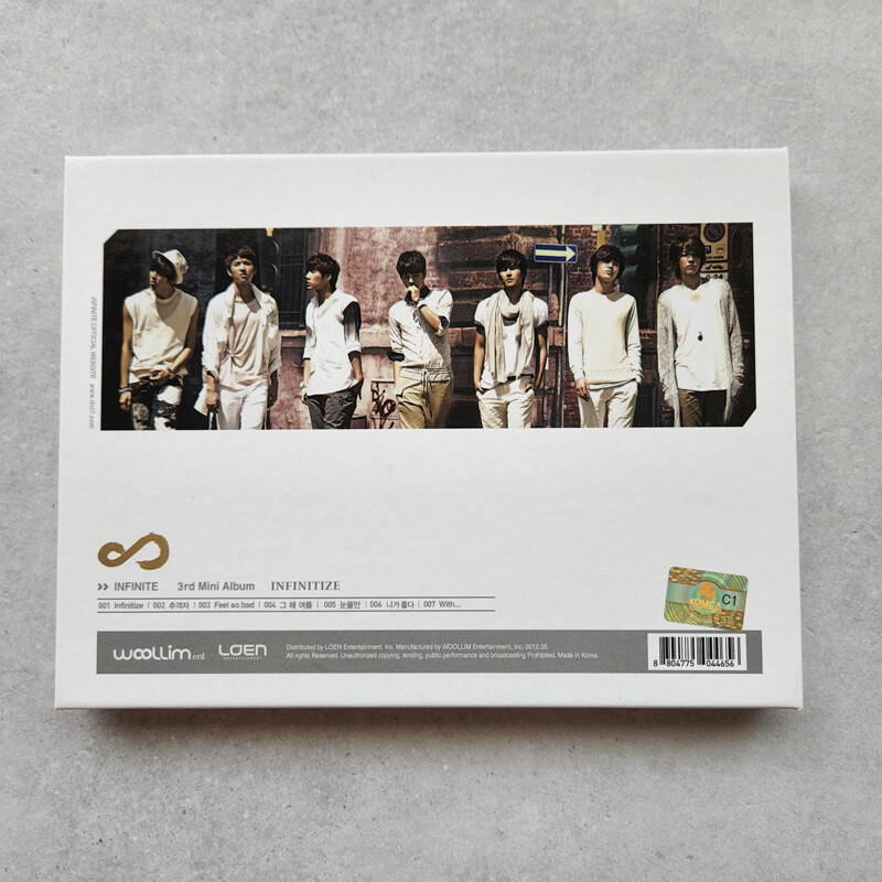 K-POP・アジア INFINITE CD INFINITE BTD Japanese version CD+DVD NO PHOTOCARD B ver
