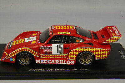Spark 1:43 Porsche 911 935/77A Zolder 1980 DRM #15 from Japan | eBay