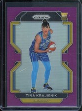 2022 Panini Prizm Tina Krajisnik Purple Rookie RC 64/99 #13 Chicago Sky