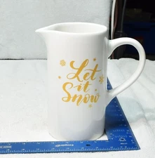Loblolly Pines LET IT SNOW Mini Pitcher New In Box