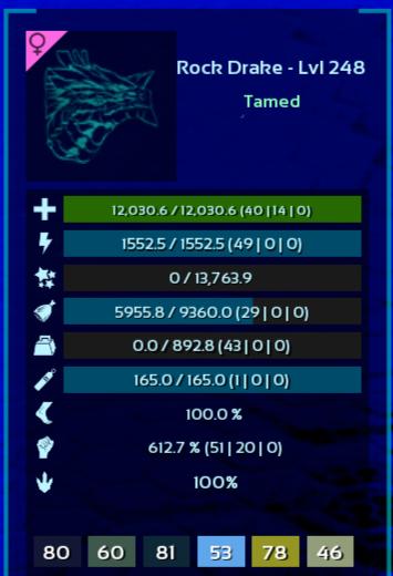 Ark Rock Drakes Solid TOP STATS ARK Survival Ascended ASA PVE - Foto 11