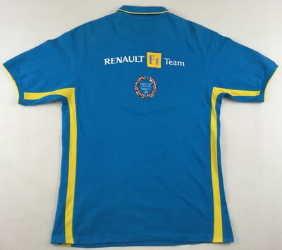 Renault F1 Team T-shirt 2005 2006 World Champions Formula