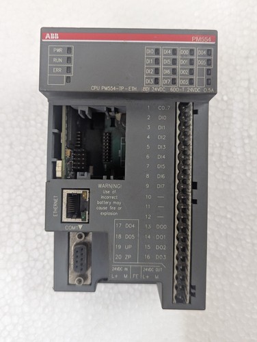 ABB PM554-TP-ETH 1SAP120600R0001 Zentrale Verarbeitungseinheit 128KB ETHERNET - Bild 2 von 7