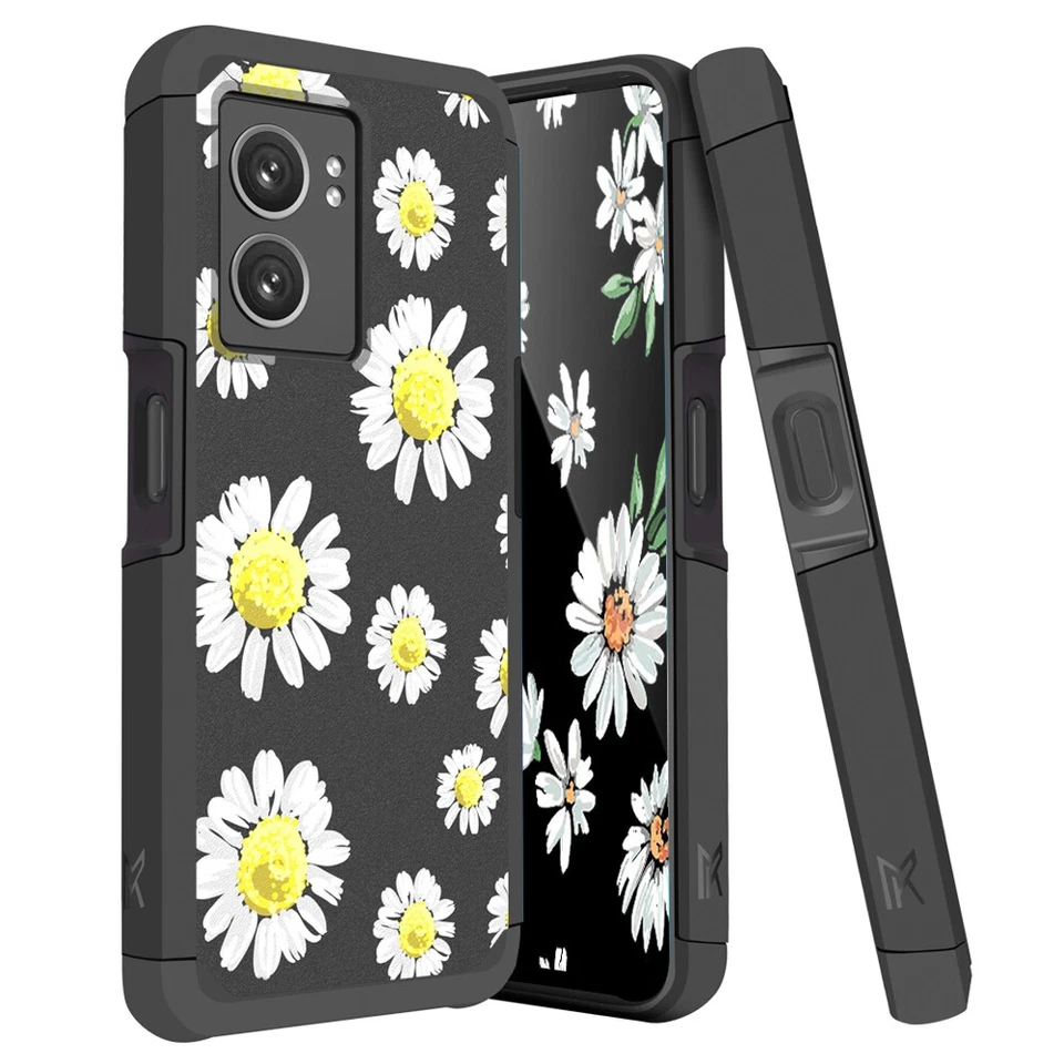 For OnePlus Nord N300 5G Phone Case Mount Friendly Hybrid Hard Patterned Cover - Image 2 of 4