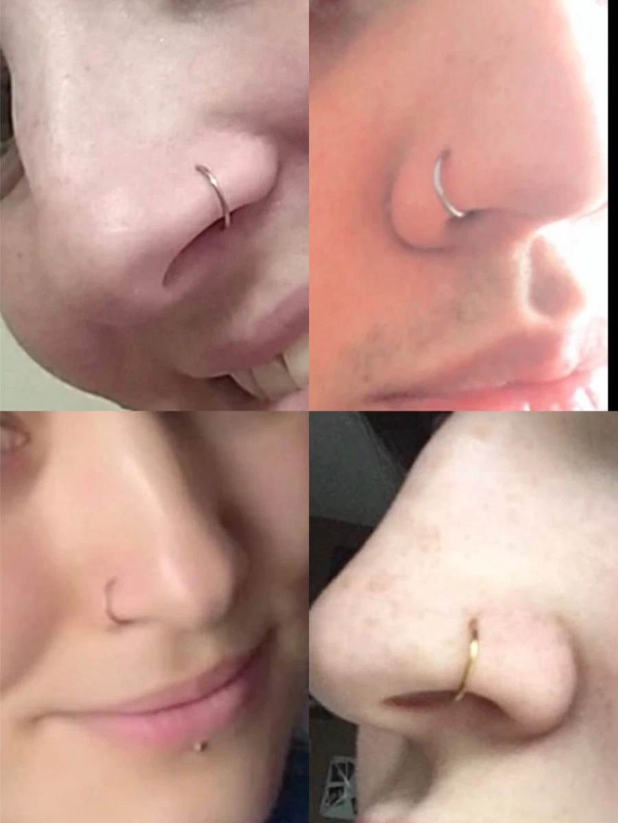 Black nose piercing stud outlet