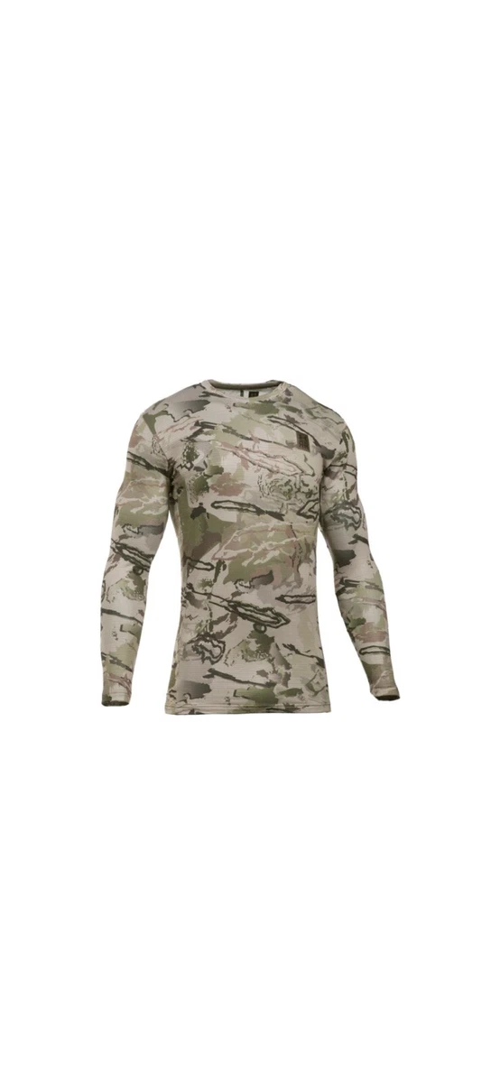 NWT MSRP $99 Men Under Armour Ridge Reaper Barren Camo Compression Shirt Sz  S