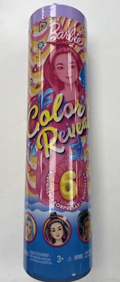 Barbie Color Reveal Rainbow-Inspired Series Doll & Accessories Toy New with Box