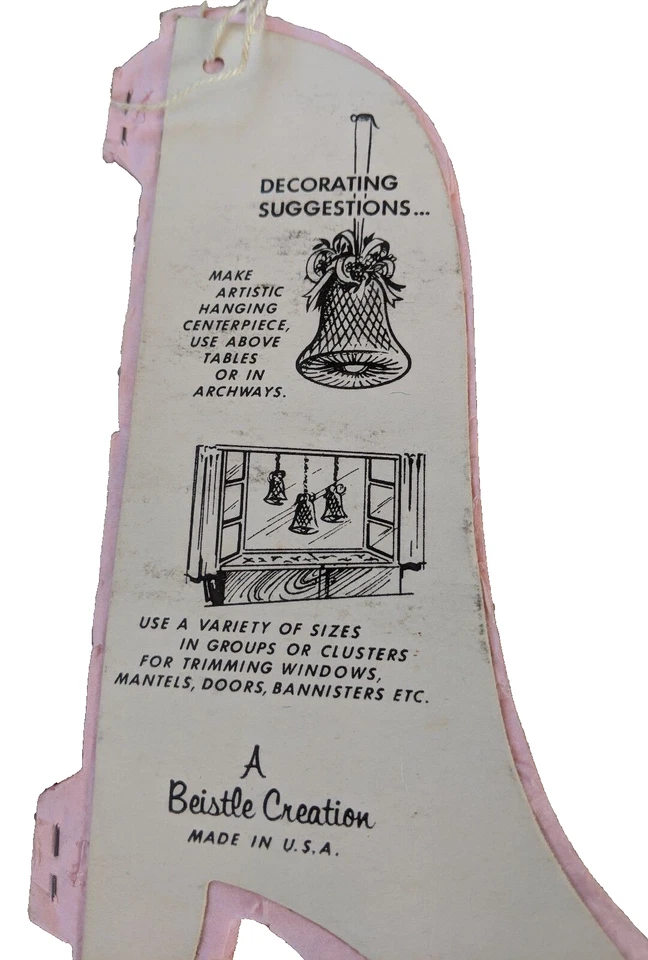 Lote De Colección Campanas De Ducha De Boda Beistle Nupcial, Sello Troquelado, Juego De Bingo Foto 4 de 4