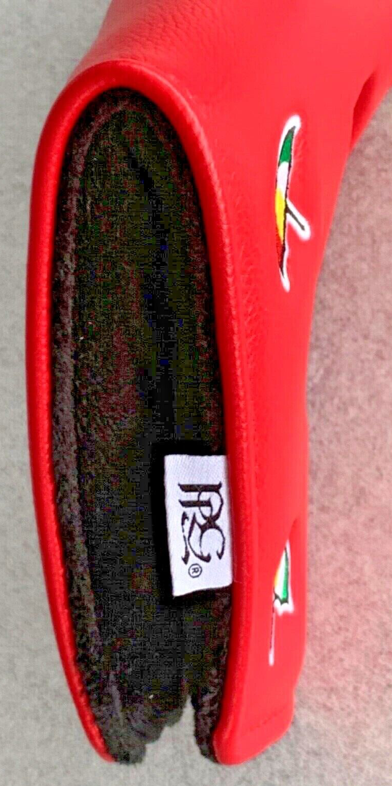 ARNOLD PALMER BAY HILL DANCING UMBRELLAS RED GOLF BLADE PUTTER COVER C40 eBay